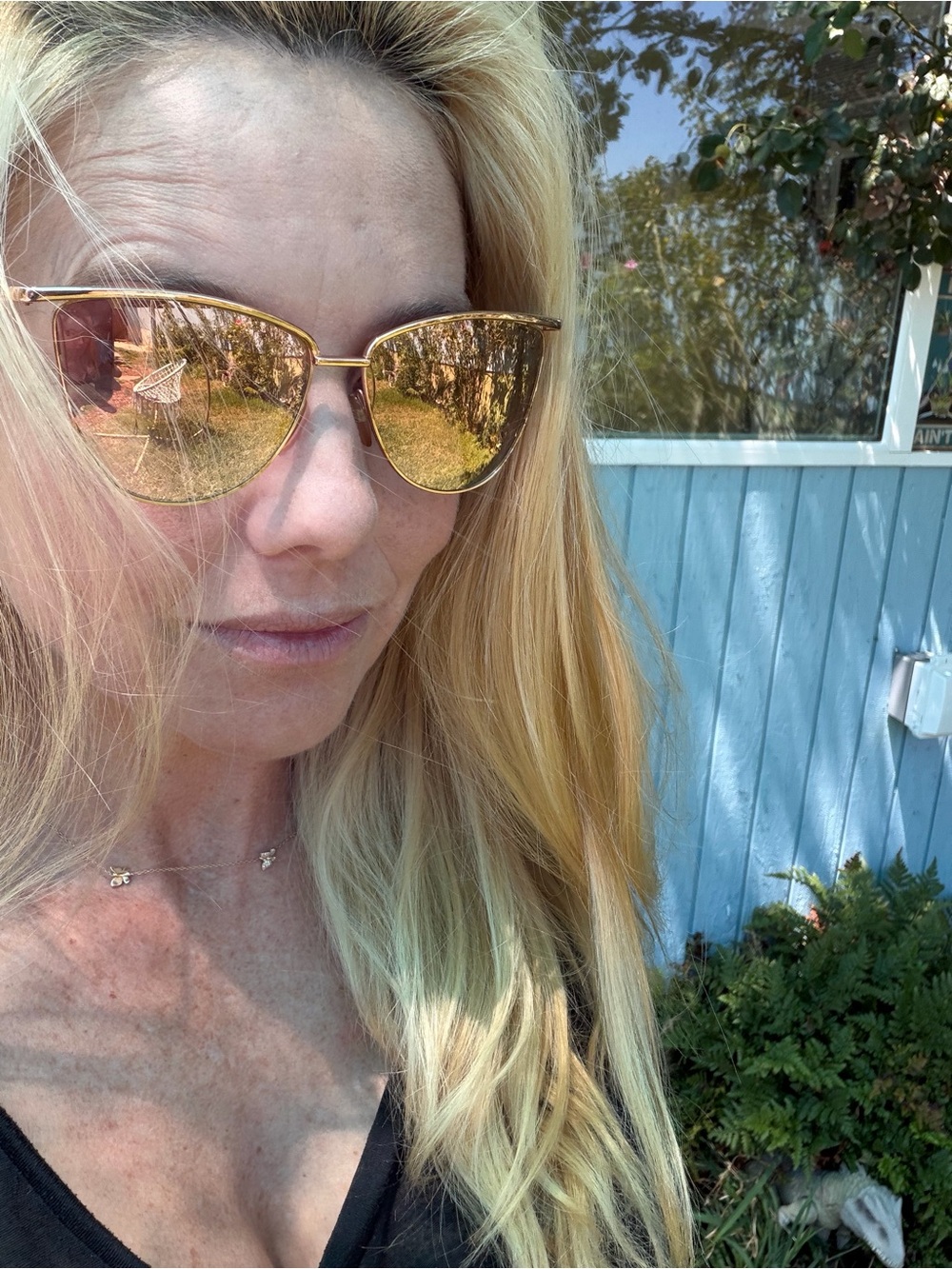 Tom Ford Gold Mirrored Veronica (FT0684) Sunglasses